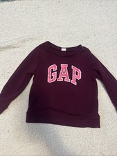 Purple Gap Girls Long Sleeves Pullover Sweater Logo size 4 years Baby Toddler