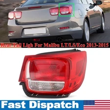 Fit For Malibu LT/LS/Eco 13-15 Rear Tail Light Lamp Outer Passenger Right Side