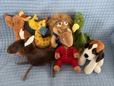 9 Kohls Cares Plush Elephant Jiraff Dog Critter Moose Bird Llama Rabbit 