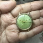 Working Vintage 1965 Timex 21 Jewel Waterproof Men's Watch 33mm Manual Wind Runs