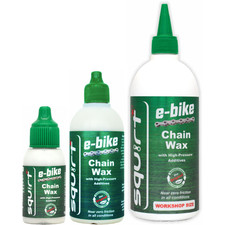 Squirt E-Bike Chain Lube Wax-Based 15ml 120ml 500ml E-MTB Clean Electric Bicycle