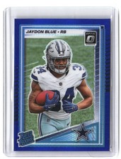 Jaydon Blue Rookie 2025 Donruss Optic Blue Hyper