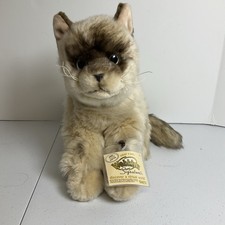 Webkinz Signature Ragdoll Cat Plush WITH Code Tags HTF