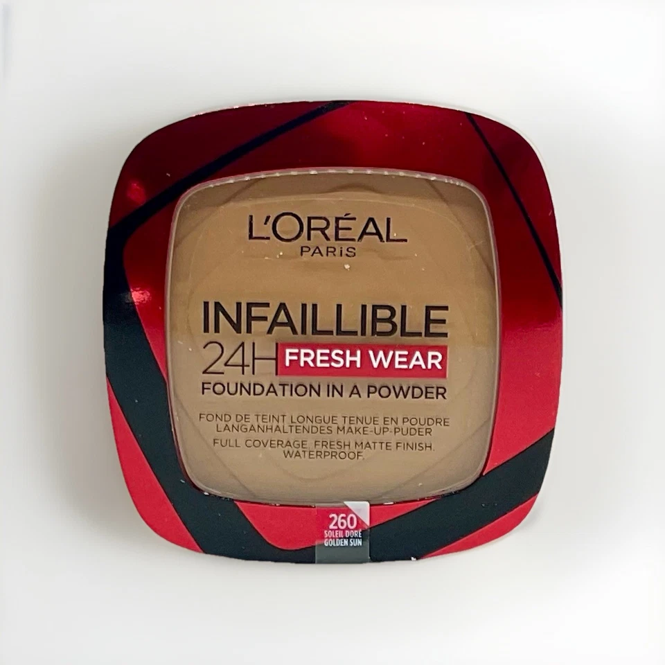 L’oreal Infaillible 24H Fresh Wear Foundation In A Powder 260 Golden Sun & Neu - Bild 2 von 2