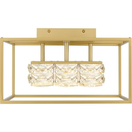 Quoizel PCDZ1716 Dazzle 16"W Flush Mount Square Ceiling Fixture - Black - Picture 10 of 12