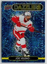 Joe Veleno - 2021-22 Upper Deck Dazzlers Blue #DZ-70 Detroit Red Wings