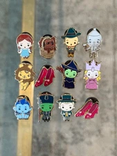 Wizard Of Oz Micro Mystery Pin FULL SET 12 Pins w/CHASER☀️ PALM LE 50/150/200