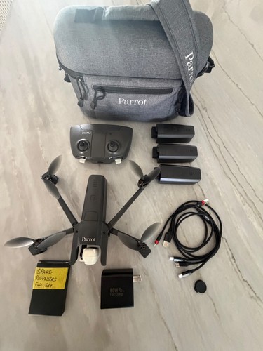 Parrot Anafi 4K Drone with 180° gimbal-auto return-GPS enabled-Extended Combo