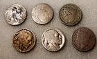 🐒 CULL U.S. NICKEL TYPES: Mix of Vintage Shield, Liberty and  Buffalo 5¢ #Jn6