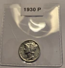 1930-P Mercury Silver Dime (N16) - Nice Details