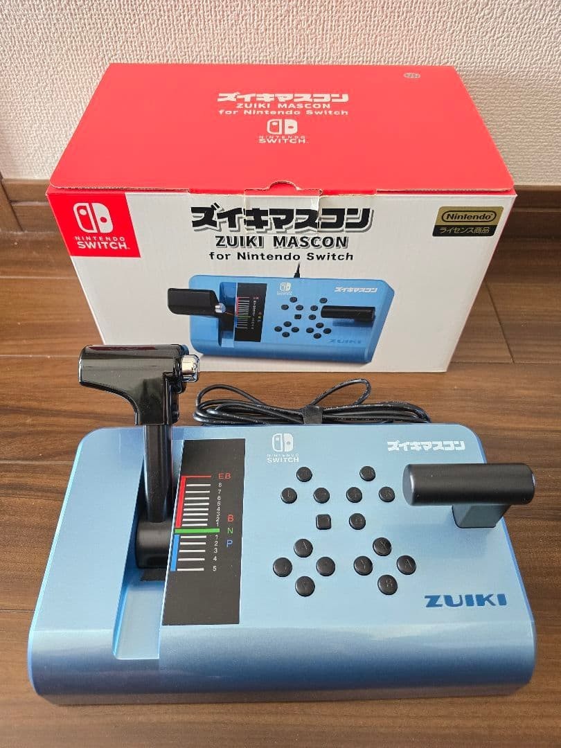 Zuiki Mascon for Nintendo Switch Blue Nintendo licensed product