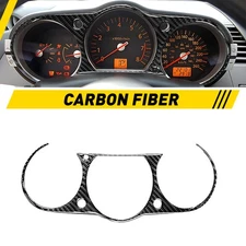 Carbon Fiber Interior Dashboard Instrument Cover Trim For Nissan 350Z 2003-2009