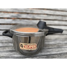 WMF Schnelltopf SUPER Cromargan Edelstahl 18/10 Druck Dampfgarer Made Germany