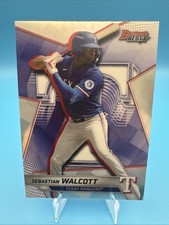 2025 Bowman’s Best Top Prospects Sebastian Walcott TP-25 Refractor Rangers