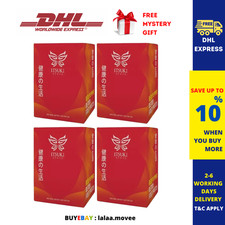 4 X Itsuki Kenko Red Pepper Herbal Foot Pads Patch Detoxifying