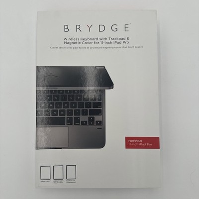 Brydge 11 Pro+ Wireless Keyboard w Trackpad for iPad Pro 11-inch 1st/2nd/3rd Gen