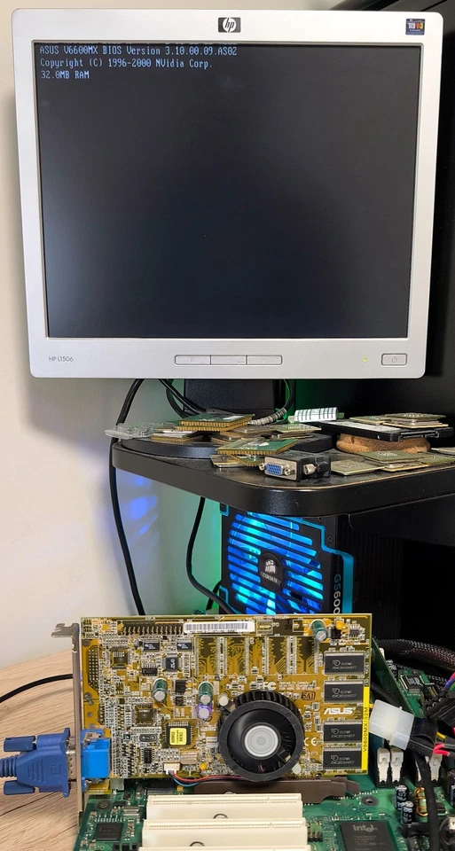 ASUS V6600MX/NVIDIA NV10 GeForce 256 32MB SDR AGP 4x Vintage Graphics Card*RARE* - Image 4 of 4