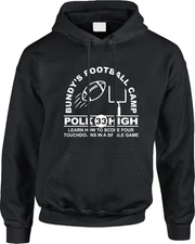Al Bundy Football Camp Polk High 80s 90s TV Show Funny Comedy Humor Mens Hoodie