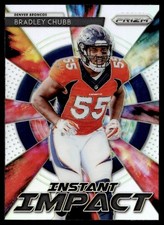 2018 Panini Prizm Instant Impact Prizm Bradley Chubb Rookie Denver Broncos #II-4