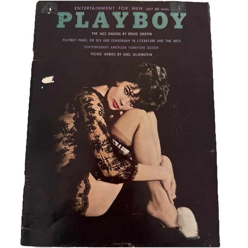Playboy Magazine July Issue Vintage Original