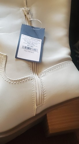 Women's Sommer Western Boots - Universal Thread White/sommer 9.5 WC - Picture 10 of 12