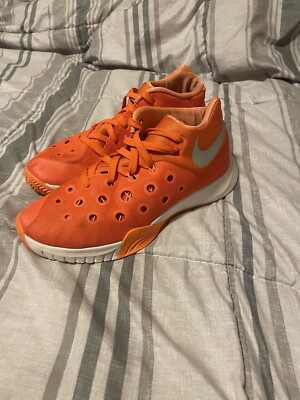 Size 8 - Nike Zoom HyperQuickness 3 Low Orange