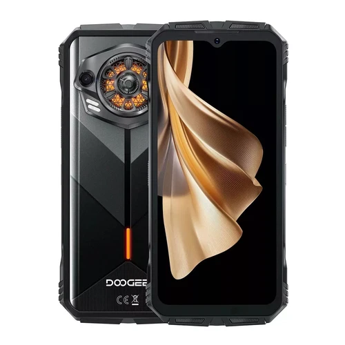 DOOGEE S Punk Rugged Smartphone LED Effect 16GB + 256GB 50MP AI Cam 6.58 "10800mAh