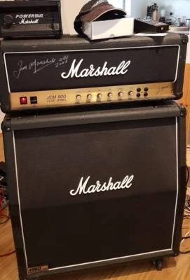 Vintage Marshall Jcm800 Amplifier 4x12 Cab Guitars Amps