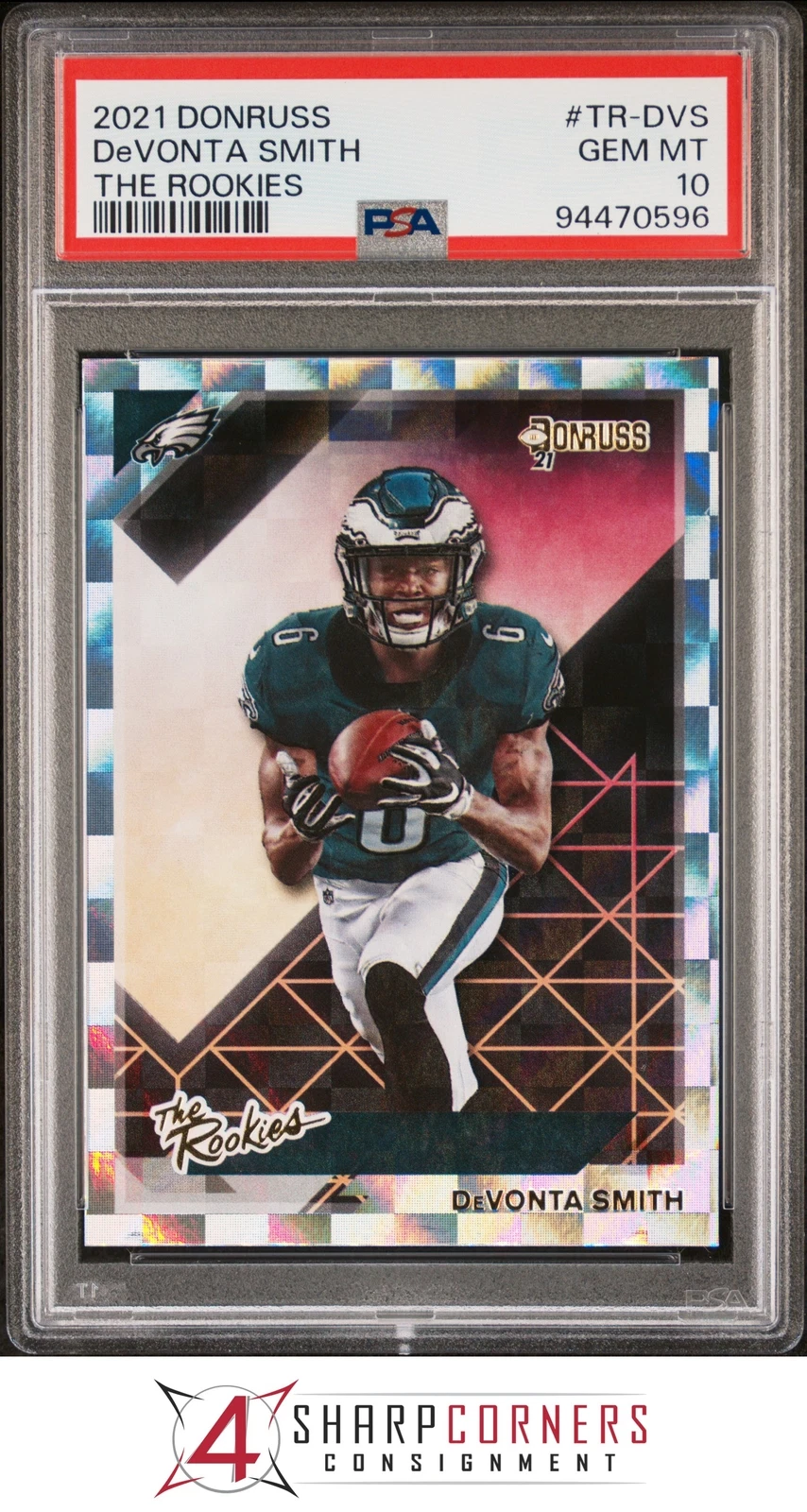 DeVonta Smith Panini Donruss the Rookies #TRDVS Base