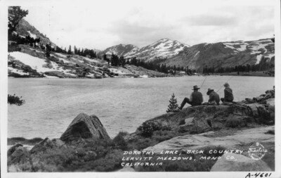 Dorothy Lake Back Country Leavitt Meadows, Mono Co., California 1950s OLD PHOTO
