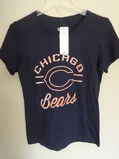 NWT Short Sleeve T-Shirt Chicago Bears Women Medium NEW NFL Official Merchandise