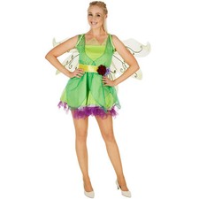 Frauenkostüm Blumenfee Kostüm Frauen Karneval Fasching Halloween Märchen Blumen
