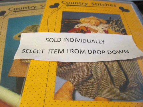 Country Stitches Sewing Craft Pattern- Your Choice