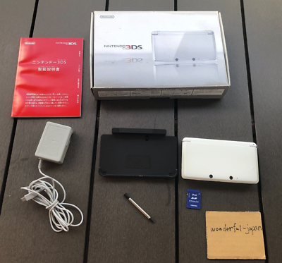 Nintendo 3DS Console Various colors Japanese Model Black Pink Red