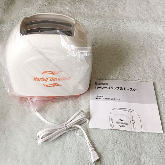 Harley Davidson Pop Up Toaster Rare Original Box AC 100V 250