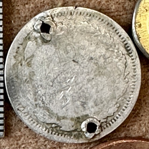 1887 10 Kopeks OLD Silver RUSSIAN COIN ORIGINAL. Not Cleaned - Picture 2 of 3
