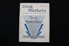 1930 JUNE DRUG MARKETS MAGAZINE - THE DOW CHEMICAL COMPANY COVER - E 10371