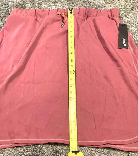 MCEDAR Athletic Skirt Womens 16 Rose Knee Length Gym Workout Tennis Modest Sport - Picture 12 of 13