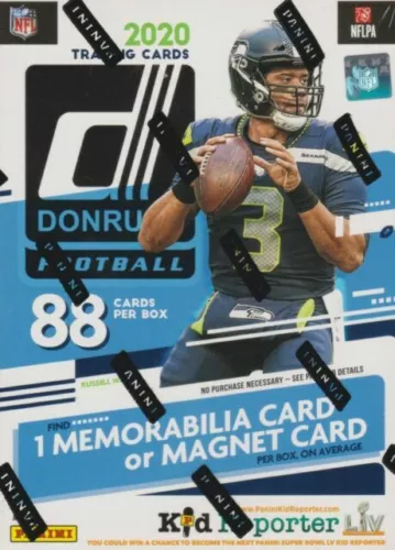 2020 Donruss Football Factory Sealed Blaster Box