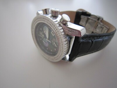 Swiss Legend Commander Diamonds women’s Chronograph w/ Ceramic construction s-l400.jpg main image 2