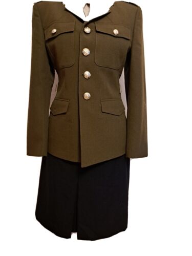 pathfinders MG Jacke mit oder ohne Rock Armee Vintage khakigrüne Uniform - Bild 1 von 6