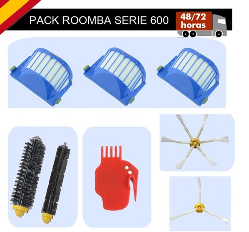 Recambios COMPATIBLE CON Roomba Serie 600, 620, 630, 650, 660. epuestos  Roomba | eBay