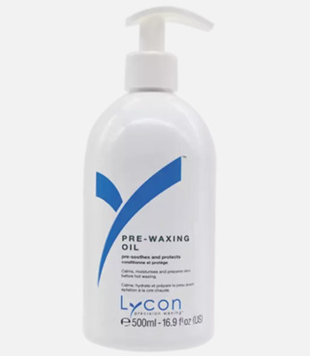 New!! 1pc Lycon Wax ~ PRE-WAXING OIL 500mL / 17oz Bottle - Fast Shipping