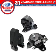 Fits 2006-2008 Hyundai Azera 3.3L 3.8L Front & FR Low & RR Motor Mount 3pc :