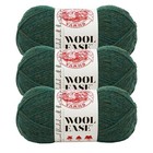 (3 Pack) Lion Brand Yarn 620-180 Wool-Ease Yarn, Forest Green Heather