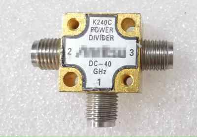 K240C DC-40GHz 2.92mm RF Microwave 1pc Split Two Coaxial Power Divider