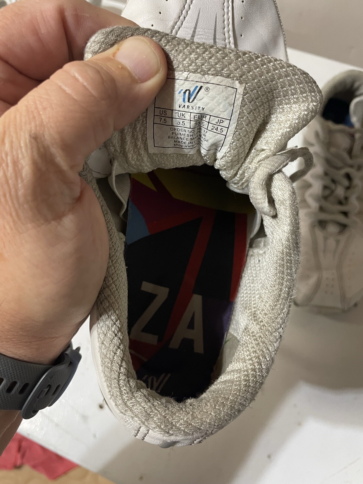 Varsity Cheer Shoes Miza+ White Size 7.5 eBay