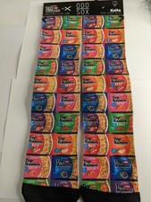 Odd Sox Top Ramen Socks Nissin Crew Knits sizes 6-13 colorful unique NWT
