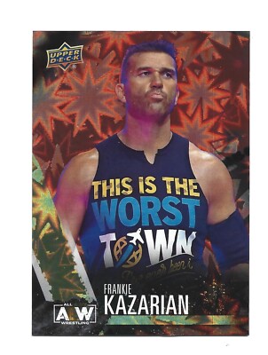 Dynamite 2021 Upper Deck AEW All Elite Wrestling #27 Frankie Kazarian WWE NXT