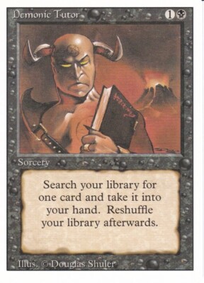 Alpha Demonic Tutor | eBay